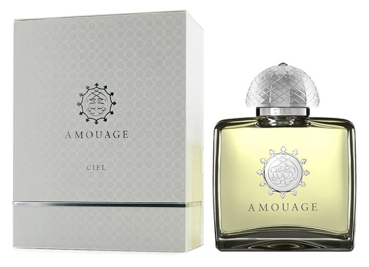 Amouage ciel pour. Духи Амуаж Ciel. Амуаж духи Сиэль. Амуаж Сиэль женский. Amouage небо.